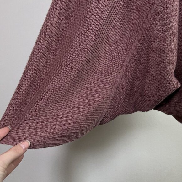Lululemon Cashlu Cardigan Wrap Sweater Women's XS/S Textured Pink Spiced Chai - Picture 7 of 13